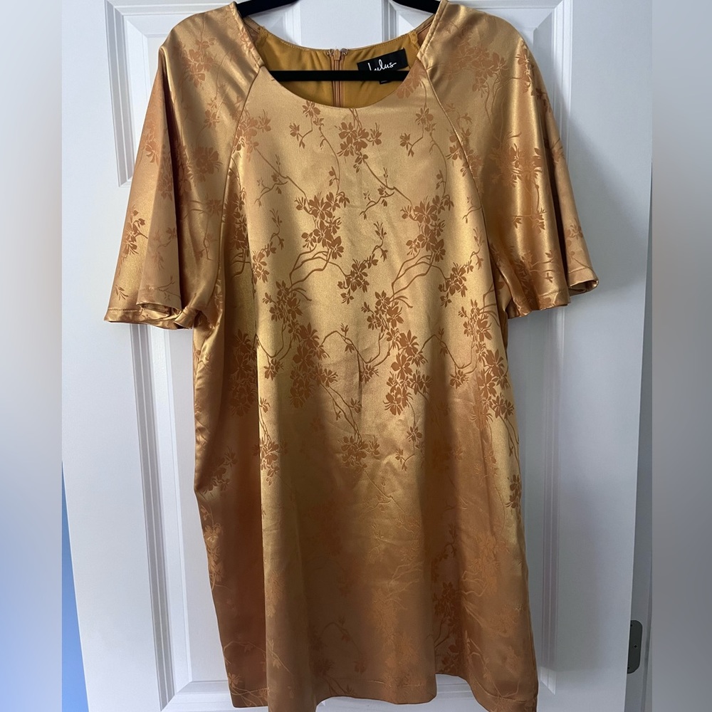 Lulus Gold Dress